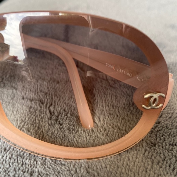 Chanel Pink Sunglasses main image 8
